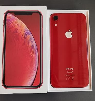 polovni telefoni iphone 17: IPhone XR, crvena boja (PRODUCT RED). U originalnoj kutiji. Ključne — 8