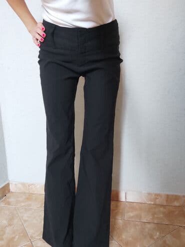 muske pantalone svecane: S (EU 36), Visok struk, Zvoncare — 1