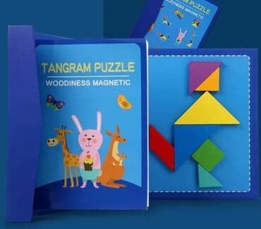 pepco igracke: Tanagram puzzle magnetne. Razvijaju decu u svakom pogledu. Edukativne — 2