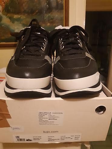 cizmice za zimu: Liu Jo patike – model Amazing 15 - Boja: crna/srebrna (Black/Silver) — 1