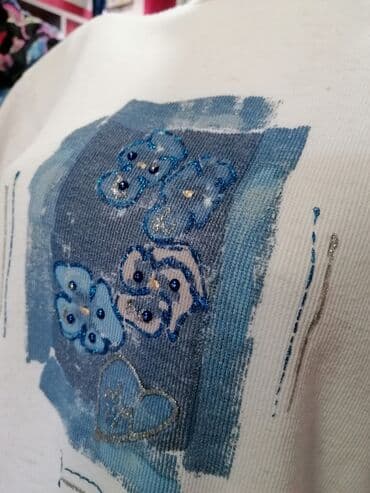 maica ili majica: XL, Pamuk, Sa ilustracijom, Jednobojni, bоја - Bež — 8
