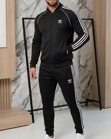 teget sandale: Trenerka Adidas, bоја - Crna — 5