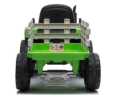 ne parkiraj garaza: BBO traktor na akumulator 12V (XMX611) – zeleni sa prikolicom Šifra — 5