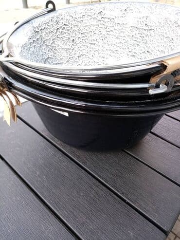 villager freza za trimer cena: Emajlirani Kotlici NOVI Vise Zapremina za Gulas, Corbu, Pasulj — 4