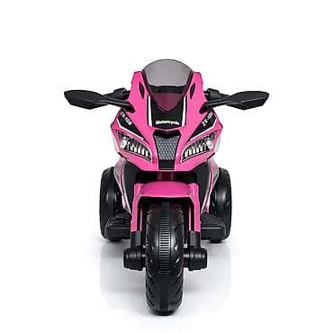vespa za decu na akumulator: Motor NINJA 2.0 Roze – Veliki dečiji motor na akumulator na 3 točka — 3