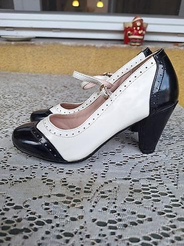zenske cipele beograd: Cipele NOVE 38 - Veličina: 38 - Gazište: 24 cm Elegantne dvobojne — 3