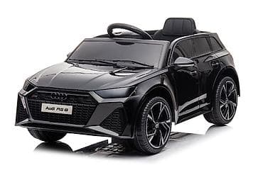Children's Electric Cars: Audi RS6 Licencirani – Crni (Šifra proizvoda: 1) Moderan i sportski — 3