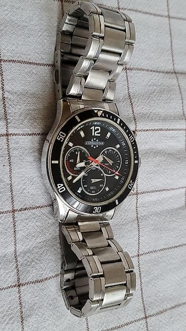 g shock satovi: Chronostar muški ručni sat – hronograf, inox - Brend/model — 4