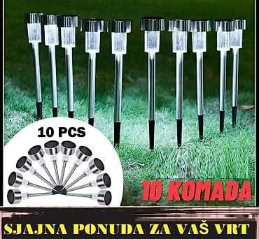 prekidac: Solarne ubodne lampe 10kom u setu Opis oglasa 10kom 2999dinara ✨LED — 2