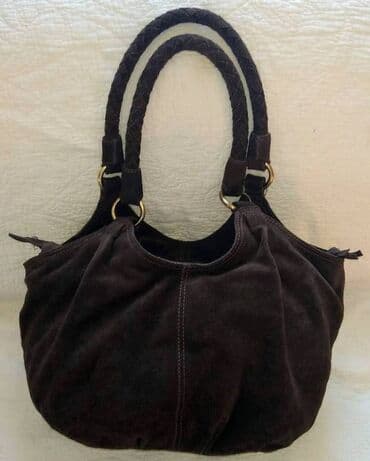 Handbags: 5th avenue odlična kožna torba Odlična torba od meke brušene prirodne — 12