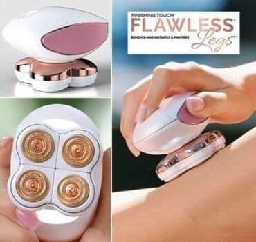 Idealan Flawless legs. CENA 2150 din . Sadrži :4 rotirajuće glave sa