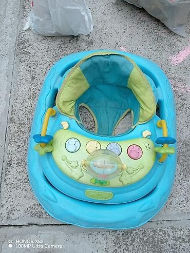 buster sediste lidl: Hodalica za bebe „Jungle” sa muzičkom tablom - Model sa tapaciranim — 1