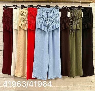 Overalls: Komplet top + pantalone Emi Moda (Made in Italy) - Dizajn: dvodelni — 3