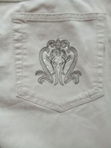 pantalone od vestacke koze: L (EU 40), Normalan struk, Ravne nogavice — 3