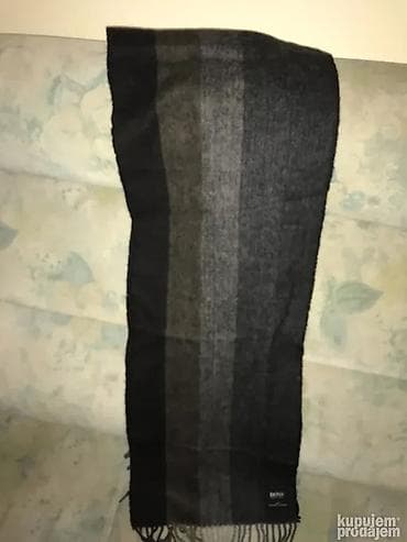 muski sesir: Šal, Hugo Boss, bоја - Siva — 3