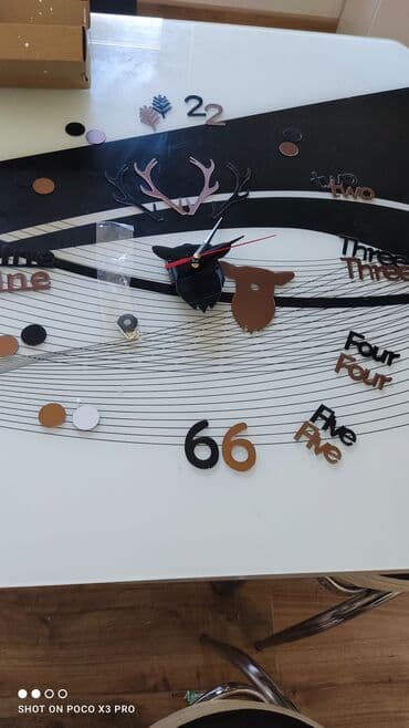 klopka za macke: Zidni sat jelen ili kako bi volela da ga nazovem lovački jer me zaista — 3