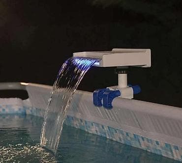 aparat za varenje 4 u 1: 🌈 Bestway Umirujući LED Vodopad za Bazen – Pretvorite Dvorište u Spa — 1