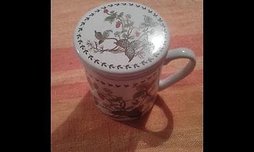 ruski cajnik: Italijanska originalna keramicka solja sa cajnikom unikatna solja — 6