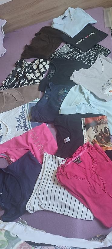 Majce pamuk viskoza u vel S,M,L od 50 do 200 brendirane.Na veliko