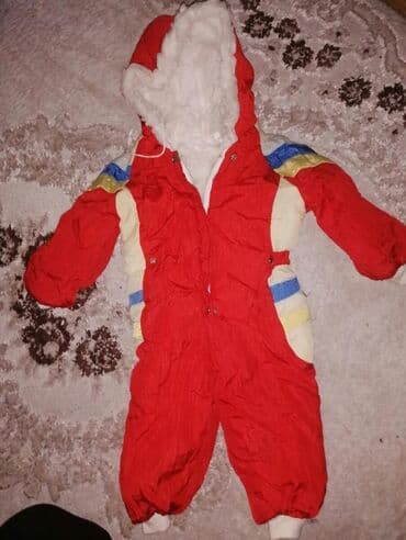 Ski suits: Color - Red — 1