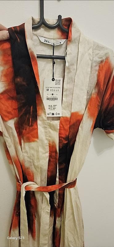 Women's Sweatshirts: ZARA haljina/kimono sa kaišem - Model: duga haljina/kimono sa — 2