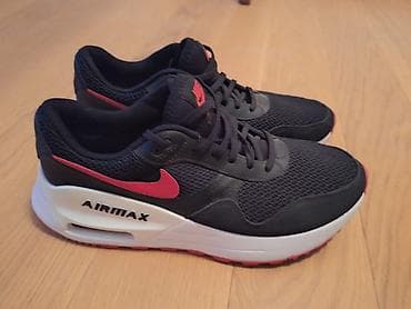 duboke nike: Nike Air Max muške patike 43 veličina - Boje: crna osnova sa crvenim — 1