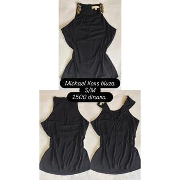 kosulje i tunike za punije: Michael Kors, S (EU 36), Poliester, Jednobojni, bоја - Crna — 1