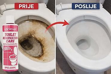 🔥 TOP PROIZVOD ZA ČIŠĆENJE 🔥 Sredstvo za WC ✔️ Uklanja kamenac i