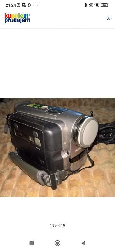 dvd player sa ekranom: Panasonic digitalna DV video kamera sa trakom (MiniDV) - 3.8" LCD — 3
