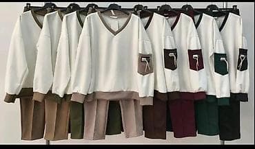 пс фасхион хаљине: Ženski dvodelni trenerka komplet – duks i pantalone - Gornji deo — 4