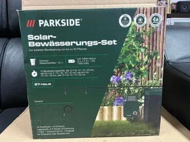 ger mašina za drvo: *** AKCIJA *** #2941 Solarni set za zalivanje PARKSIDE - PBSS1 A1; — 5