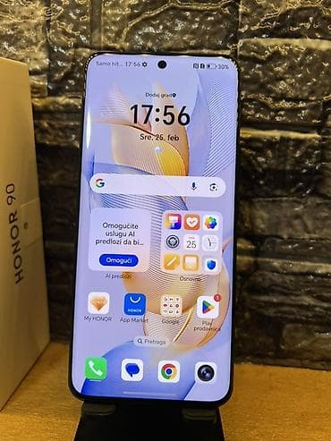 Car Electronics: HONOR 90 – 12 GB RAM + 512 GB ROM - Ekran: 6.7" AMOLED, rezolucija — 3