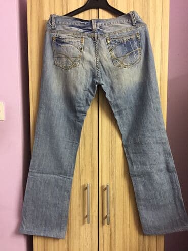Jeans: Farmerice ravnog kroja, vel. 28 bez ostecenja — 2