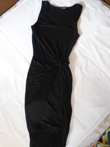 c a haljine 2022: L (EU 40), color - Black, Cocktail, Without sleeves — 1