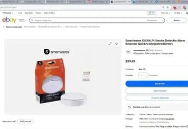 usb sa igricama: *** SUPER AKCIJA *** #2808 Veoma kvalitetan detektor dima - Smartwares — 6