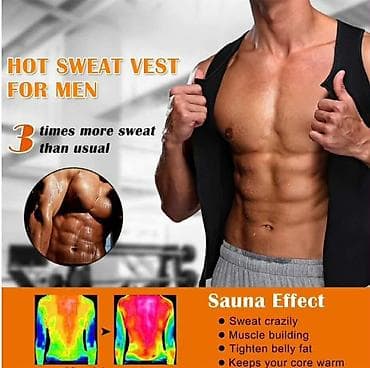 muski prsluk za odelo: 🔥 ZIPPER VEST – ABDOMINAL TRAINING VEST 🔥 💪 Pojas / prsluk za znojenje — 3