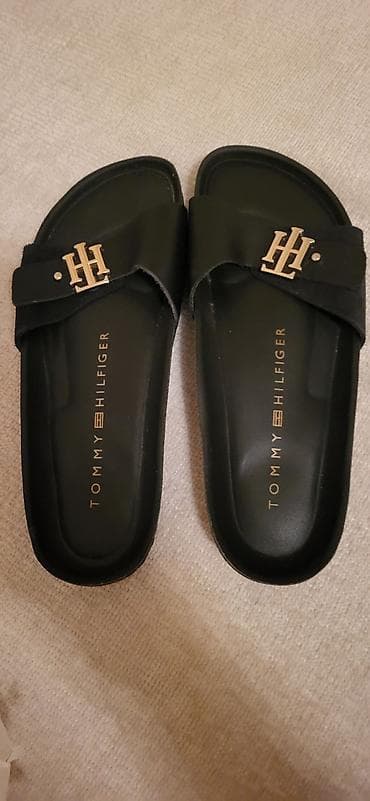 muske bermude sa dzepovima: Papuče 38.5, bоја - Crna — 2