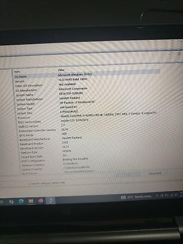 laptop packard bell: HP Pavilion 15 Notebook PC Ispravan,baterija ne drzi Procesor — 4