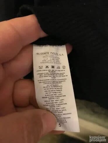 Ski clothing: Original Emilio Tucci dzemper M / L NOV 60% shur wolle 40% acrilico — 4