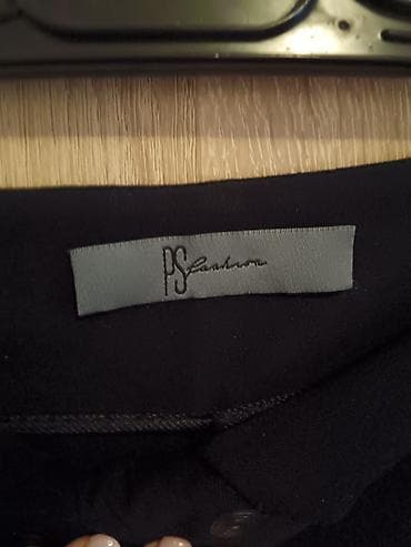 levis crne farmerke: Ženske pantalone PS Fashion – crne, visokog struka, ravnog kroja — 4