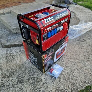 punjač za akumulator: AGREGAT ZANA (GERMANY) 8.5kw kontakt na kljuc 3 monofazne i 1 — 4