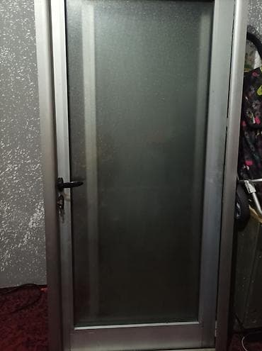 staklene flase za mleko: Aluminijumska staklena vrata sa mat staklom - Materijal — 2