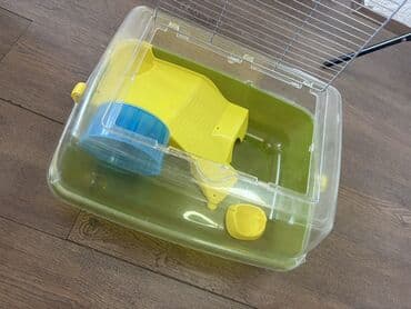 kucice za pse sa grejanjem: Polovno. Plastični kavez za hrčka, idealan za male glodare. Kavez je — 2