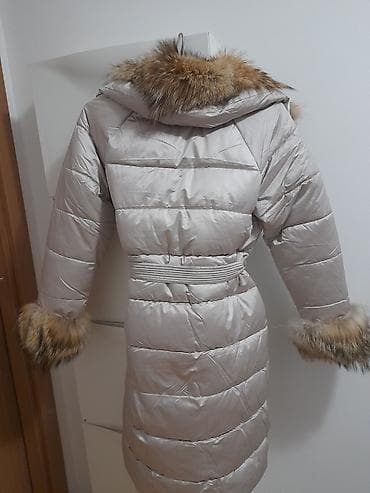 Ostala ženska odeća: Duga ženska zimska jakna/kaput sa prirodnim krznom Novo - Model — 8