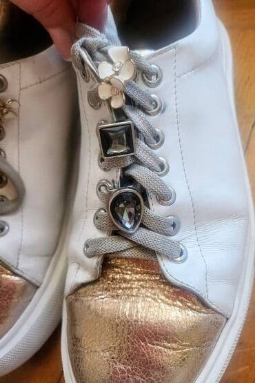 Women's Sneakers and athletic shoes: 38, color - White — 2