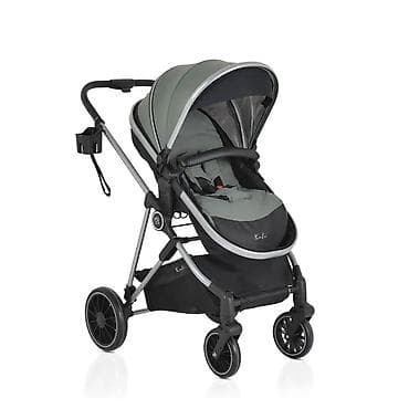 podmetac za kolica: KOMBINOVANA KOLICA ZA BEBE Kali Green – CAN6168-70 Lagana 2u1 kolica — 4
