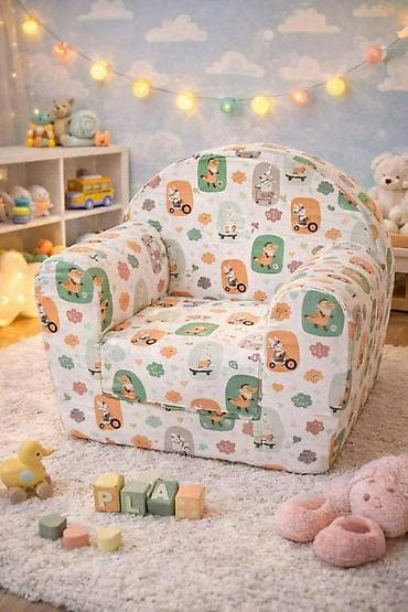 karaoke masina gigatron: Mala fotelja 🪑 Dimenzije: 55×45 cm ✨ Sedeći deo: 30×30 cm 🛏️ — 10