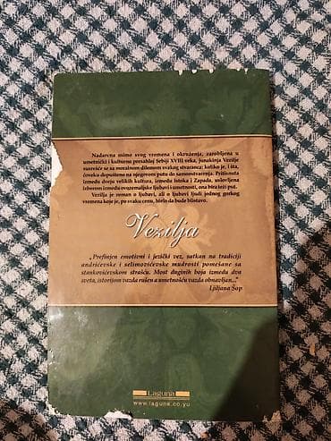 about prevod na srpski: Knjiga: Vezilja Autor: Dubravka Srećković Divković Izdavač: Laguna — 2