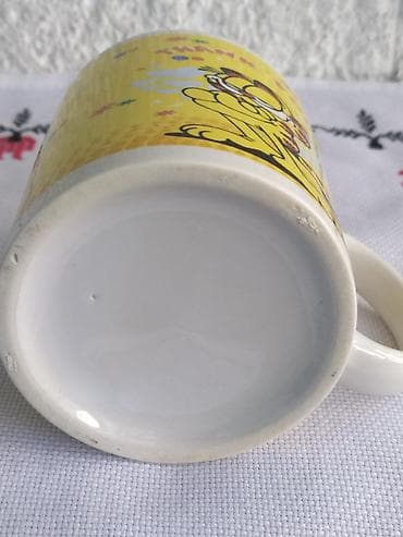 koferi sa alatom: Vintage Garfild Keramička Šolja "Thank You" 80s Garfild Keramička — 4