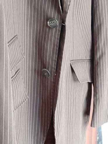 Pantalone: Sako, M, H&M, bоја - Braon, Pamuk — 26